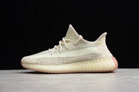 Yeezy 350 V2 FW5318 Beige Grey Light Pink Cream Sneaker (BS-87533)