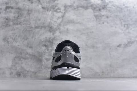 Nike P-6000 Black Silver White Running Shoe (BS-59659)