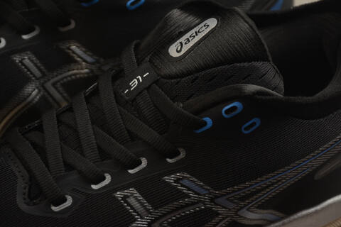 ASICS GEL KAYANO 31 1011B995 001 Black Pure Silver Cream Blue US 9 EUR 42 5 UK 8 CM 27 Running Shoe Running Sneakers - Men's (BS-59577)