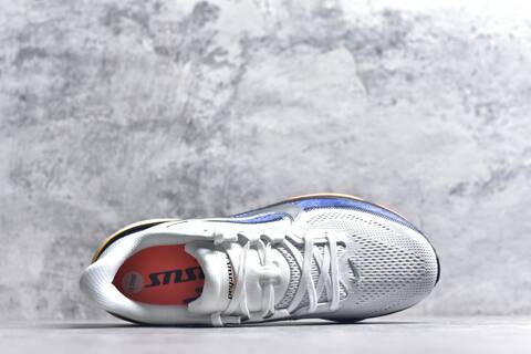 Nike Pegasus 42 White Blue Silver Orange Black Running Shoe - Men's (BS-59421)
