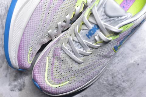 HOKA Rincon 4 White Pink Blue Neon Yellow Running Shoe Running Sneakers (BS-59414)