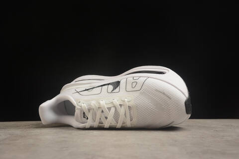 Nike Vomero Premium White Black Blue Running Shoe (BS-59730)