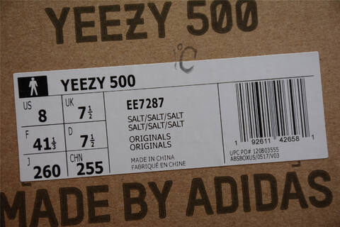 Yeezy 500 Salt EE7287 Light Grey Off White Sneaker (BS-87563)