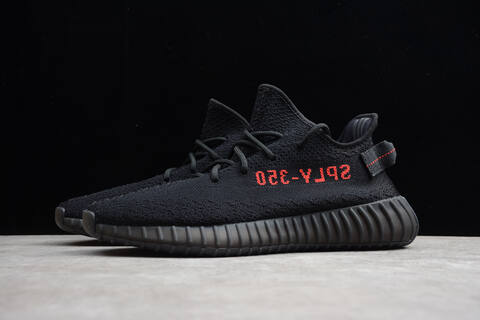 Yeezy 350 V2 CP9652 Black Red Sneaker (BS-87540)