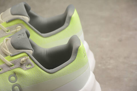 On Cloudtilt Neon Lime White Gray Running Shoe Running Sneakers (BS-59460)