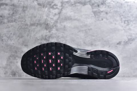 Nike P-6000 Black Pink Silver Running Shoe (BS-59667)