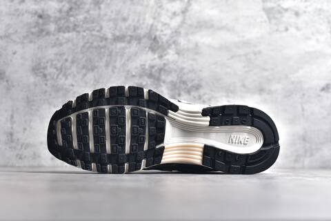 Nike P-6000 Metallic Silver Off White Black Running Shoe (BS-59686)