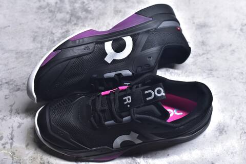 On The Roger Pro Black Purple White Pink EU 36-47 Tennis Shoe Casual Sneakers - Unisex BS-59564
