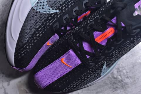 Nike REACTX PEGASUS Plus Next Nature Black Purple Light Blue Orange White Running Shoe (BS-59559)