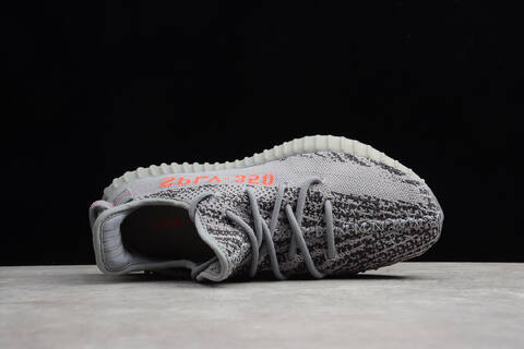 Yeezy 350 V2 AH2203 Grey Dark Grey Orange Sneaker (BS-87529)