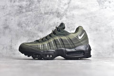 Nike Air Max 95 Olive Green Black Sneaker (BS-59629)