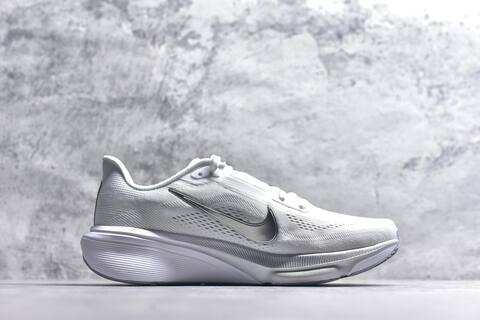 Nike Pegasus 42 IB1881-102 White Metallic Silver Grey Running Shoe - Men's (BS-59422)