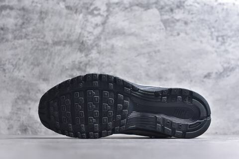 Nike P-6000 Light Grey Black Blue Yellow Running Shoe (BS-59668)