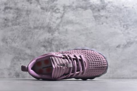 Nike Mind 002 Flyknit Purple Grey Orange Silver Running Shoe (BS-59796)