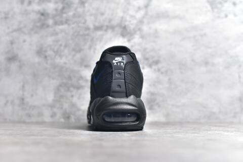 Nike Air Max 95 Black Royal Blue Silver Sneaker (BS-59624)