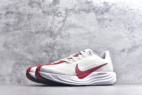 Nike REACTX PEGASUS Plus White Red Black Running Shoe (BS-59557)