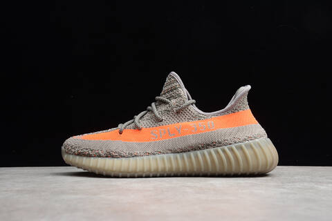 Yeezy 350 V2 BB1826 Grey Orange Beige Sneaker (BS-87532)