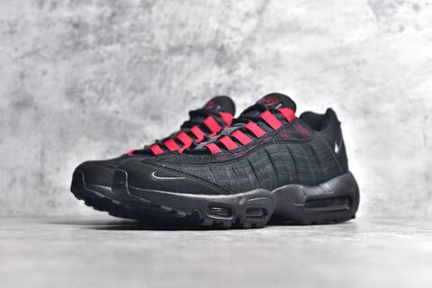 Nike Air Max 95 Black Red Silver Sneaker (BS-59622)