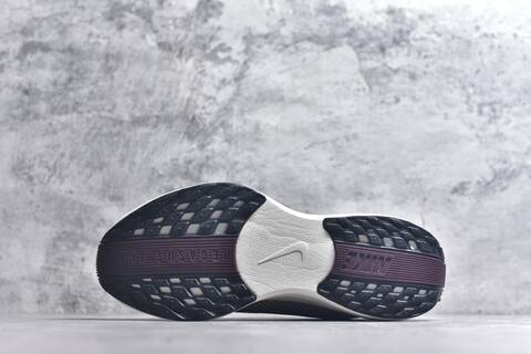 Nike REACTX PEGASUS Plus Grey Dark Purple White Black Running Shoe (BS-59555)