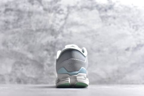 On Cloud X4 Grey White Mint Running Shoe Running Sneakers (BS-59772)