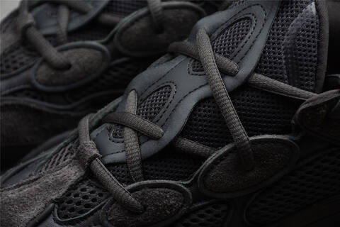 Yeezy 500 Utility Black F36640 Utility Black Dark Grey Sneaker (BS-87562)