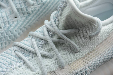 Yeezy 350 V2 White Light Blue Off White Sneaker (BS-87535)