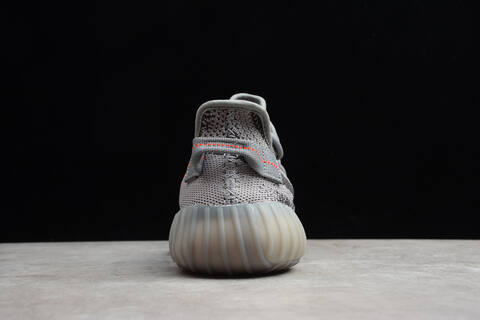 Yeezy 350 V2 AH2203 Grey Dark Grey Orange Sneaker (BS-87529)