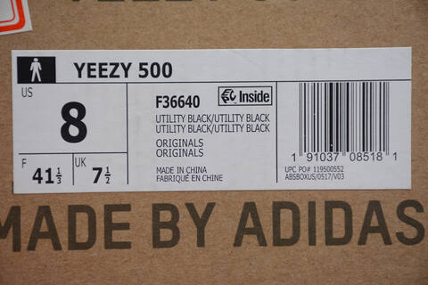 Yeezy 500 F36640 Dark Grey Black Sneaker (BS-87571)