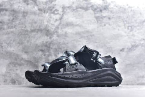 HOKA ONE ONE 1162570 BBLC Black Grey Sandal Casual Sneakers (BS-59644)