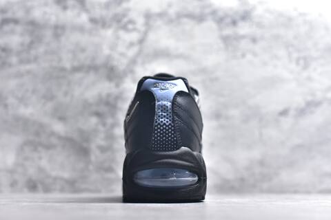 Nike Palace x Air Max 95 Black Metallic Silver Light Blue Sneaker (BS-59640)
