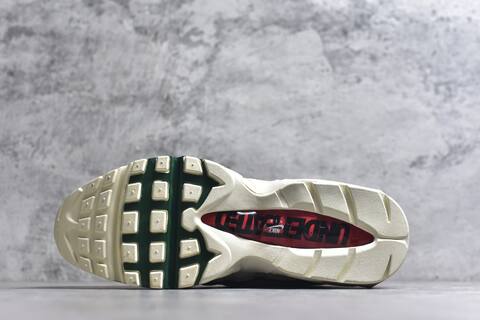 Nike Air Max 95 Undefeated Sail White Red Green Sneaker (BS-59635)