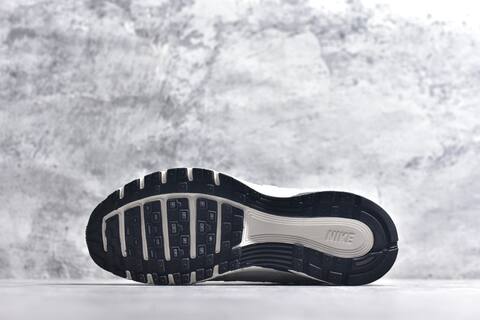 Nike P-6000 White Black Grey Running Shoe (BS-59646)