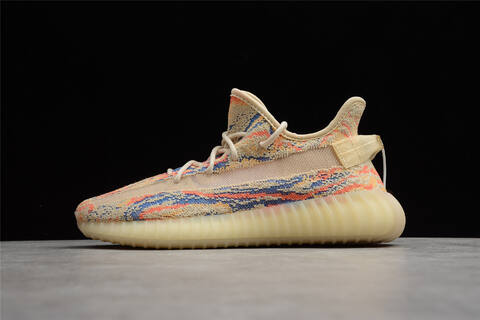 Yeezy Boost 350 V2 MX Oat GW3773 Beige Blue Orange Yellow Sneaker (BS-87514)