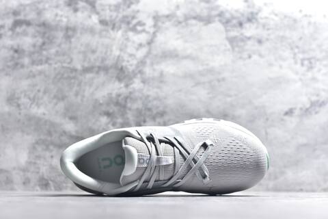 On Cloud X4 Grey White Mint Running Shoe Running Sneakers (BS-59772)
