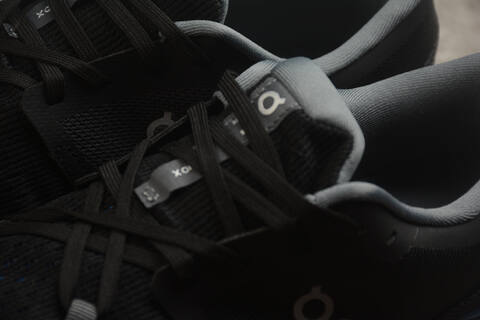 On Cloud X 4 3ME30041446 Black Chambray Blue Gray US 7 EU 40 UK 6 5 JP 25 Running Shoe Running Sneakers - Men's (BS-59783)