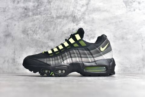 Nike Air Max 95 Black Grey Neon Green Sneaker (BS-59623)