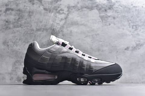 Nike Air Max 95 Grey Black White Pink Sneaker (BS-59637)