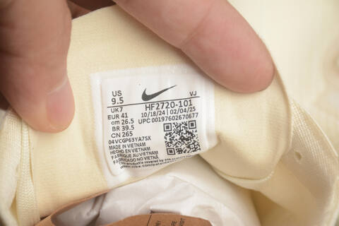Nike Free Run 2025 HF2720-101 Pale Cream White Running Shoe (BS-59469)