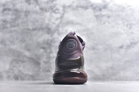 Nike Air Max 270 Premium IO9883-500 Plum Metallic Silver Dark Brown Running Shoe (BS-59819)