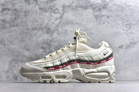 Nike Air Max 95 Undefeated Sail White Red Green Sneaker (BS-59635)