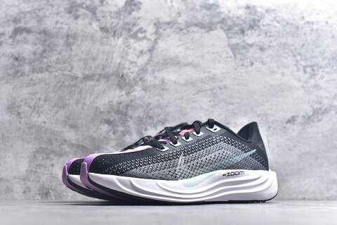 Nike REACTX PEGASUS Plus Next Nature Black Purple Light Blue Orange White Running Shoe (BS-59559)