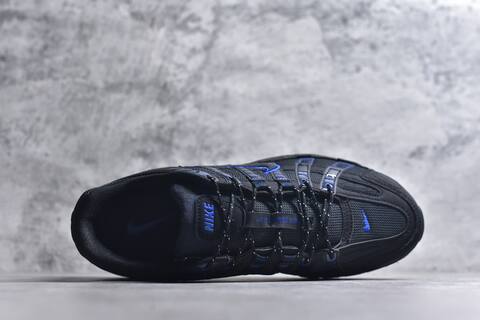 Nike P-6000 Black Royal Blue Running Shoe (BS-59666)