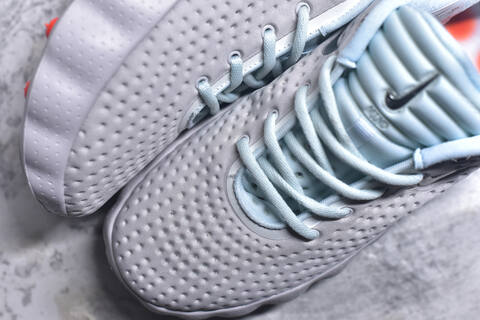 Nike Mind 002 Flyknit Light Grey Light Blue White Orange Sneaker (BS-59799)