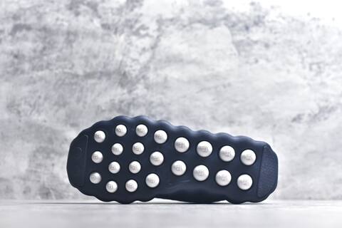 Nike Mind 002 Flyknit Navy Blue Metallic Gold White Sneaker (BS-59800)