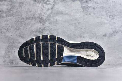Nike P-6000 White Metallic Silver Blue Gold Running Shoe (BS-59674)