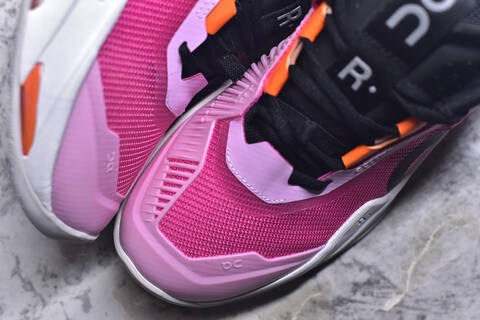 On The Roger Pro Hot Pink Black White Orange EU 36-47 Tennis Shoe Casual Sneakers - Unisex (BS-59560)