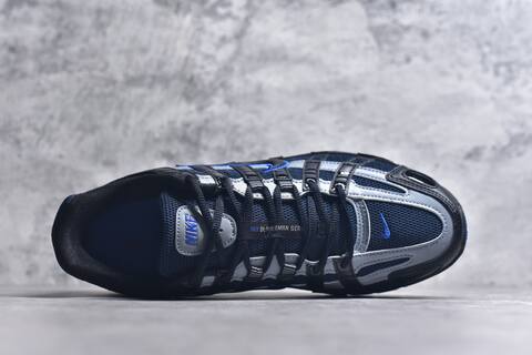 Nike P-6000 Navy Blue Grey Black Royal Blue Running Shoe (BS-59676)