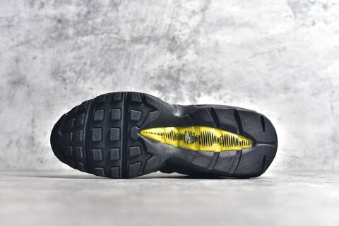 Nike Air Max 95 Grey Black White Yellow Sneaker (BS-59628)
