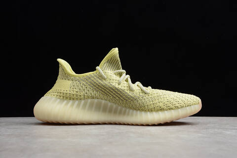 Yeezy 350 V2 FV3255 Pale Yellow Grey Cream Pink Sneaker (BS-87537)