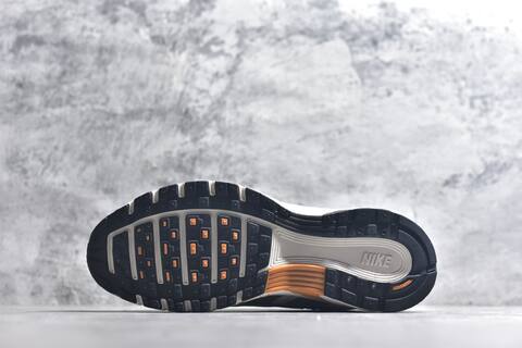 Nike P-6000 Light Grey White Brown Orange Black Running Shoe (BS-59656)